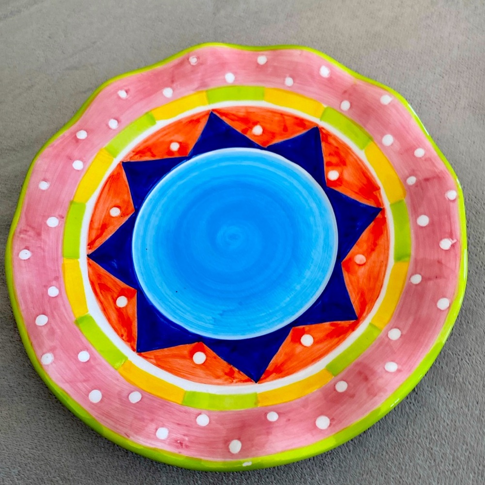 Bella by Ganz vintage decorative plate